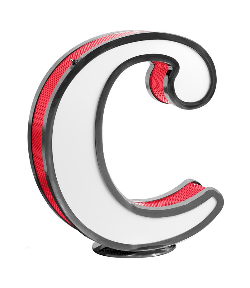 Lettera Luminosa Classic C Lettera Luminosa Classic C