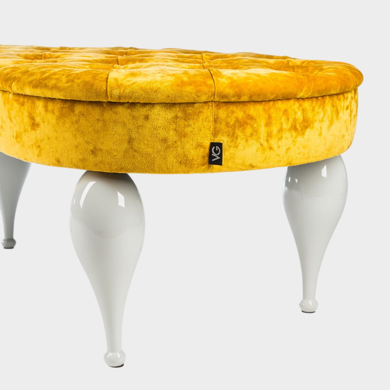 Panca Carlos Giallo Senape