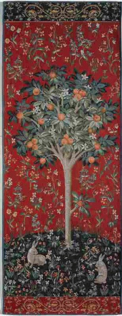 Arazzo Albero d'Arancio Medievale