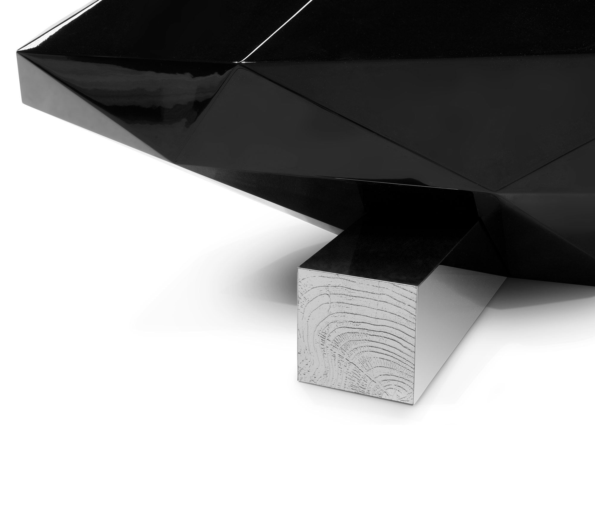 Tavolino da Caffè Nero Prism