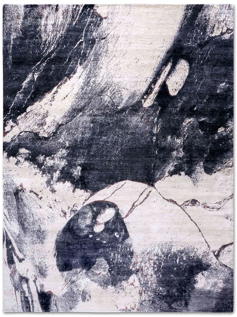 Tappeto Bianco e Nero 2