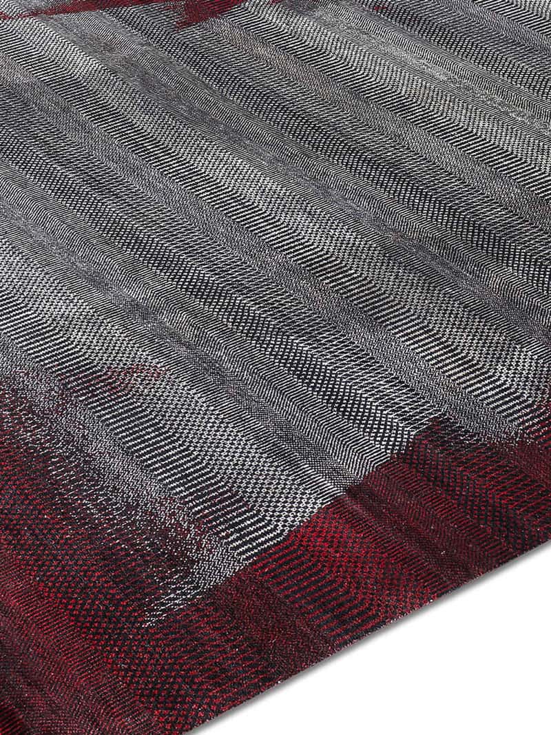 Tappeto Annodato Red Wood