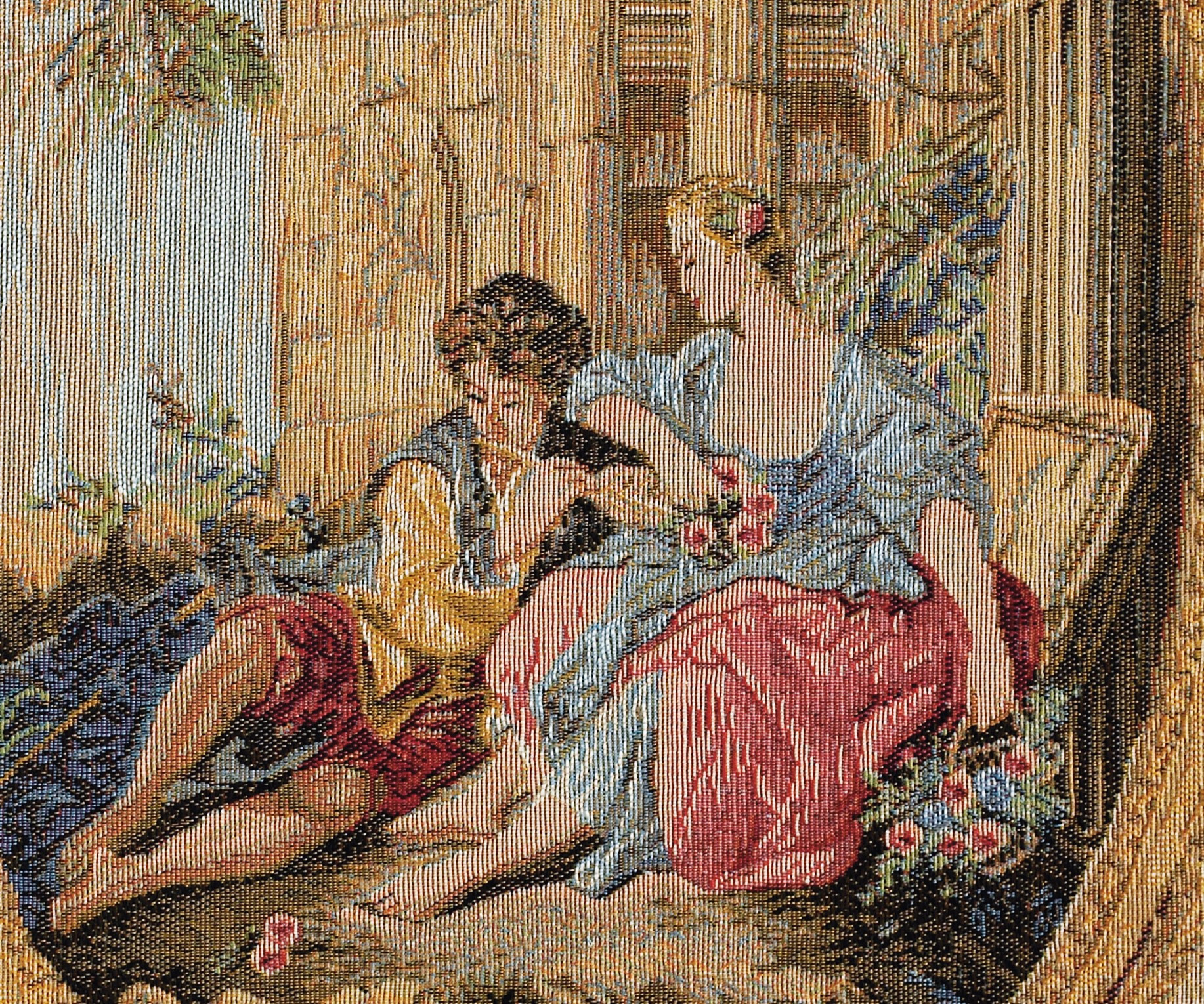 Arazzo Serenata in Stile François Boucher