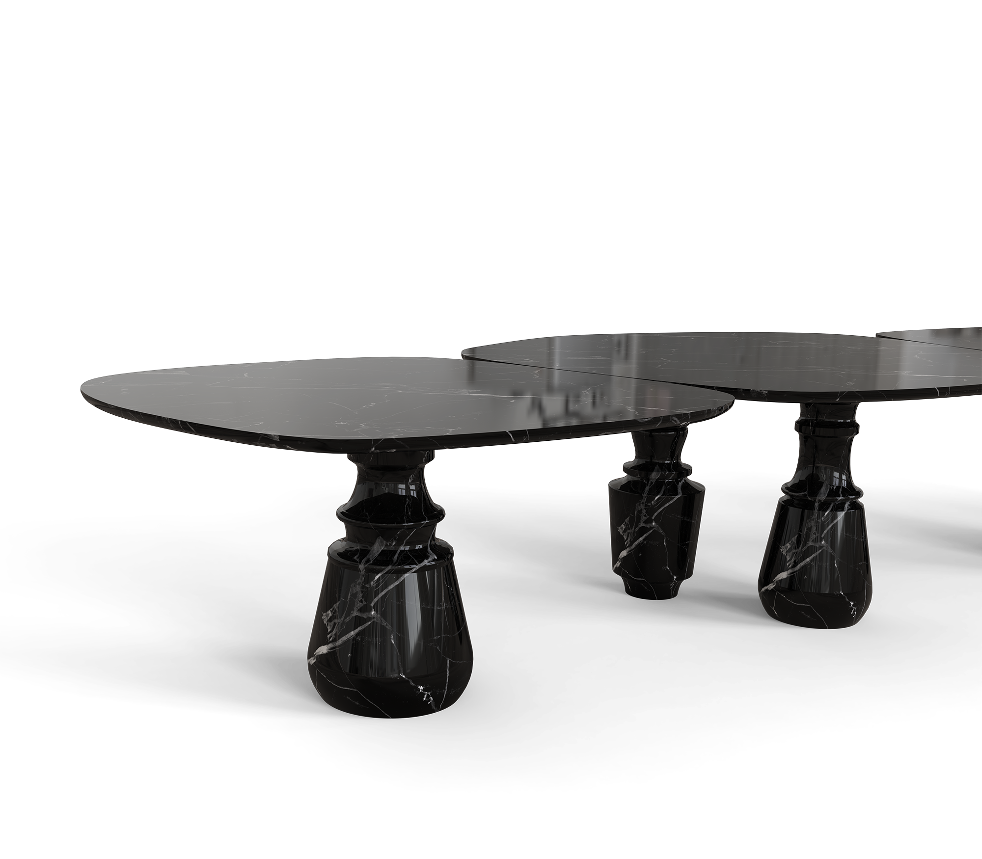 Tavolo da Pranzo Modulabile Obsidian