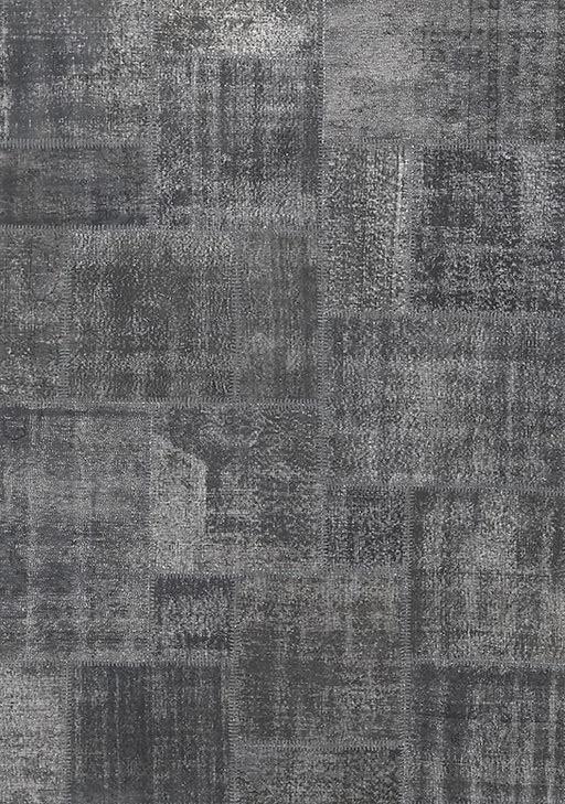 Tappeto Patchwork Grigio Scuro
