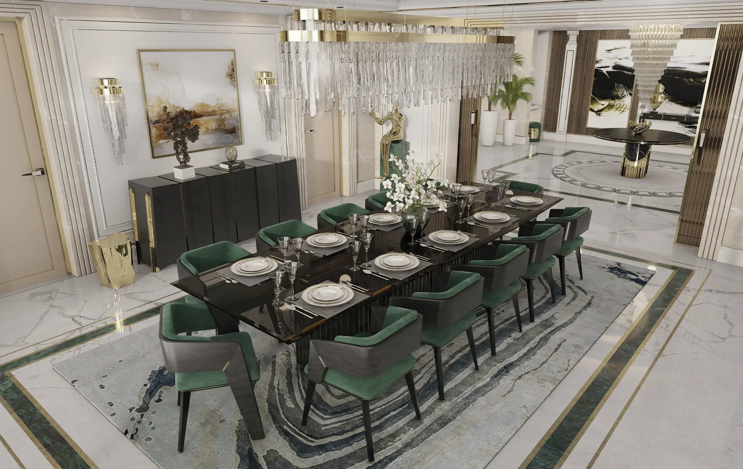 Sedia da Pranzo Crown II
