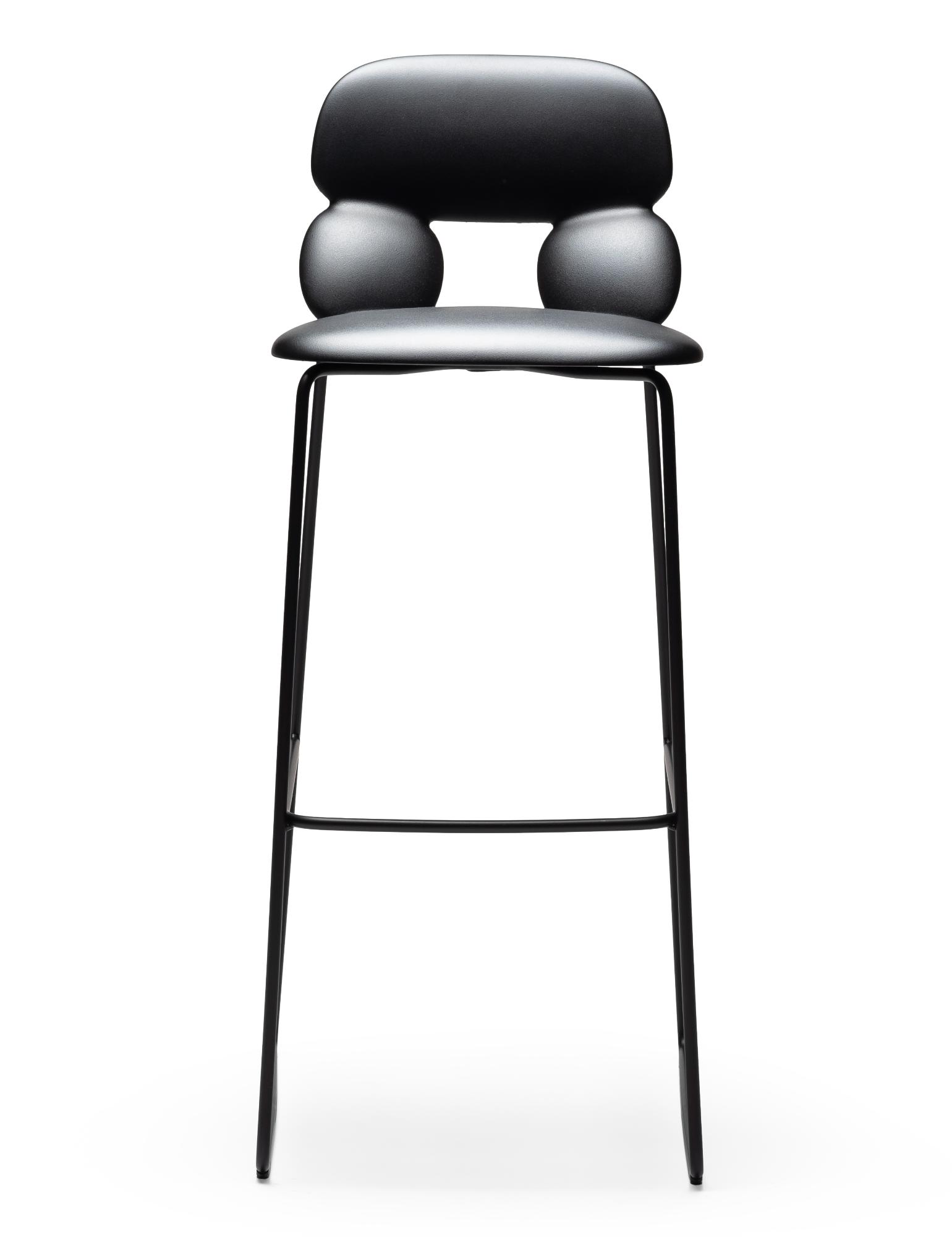 Sgabello da Bar Nube SL SG-80 Nero