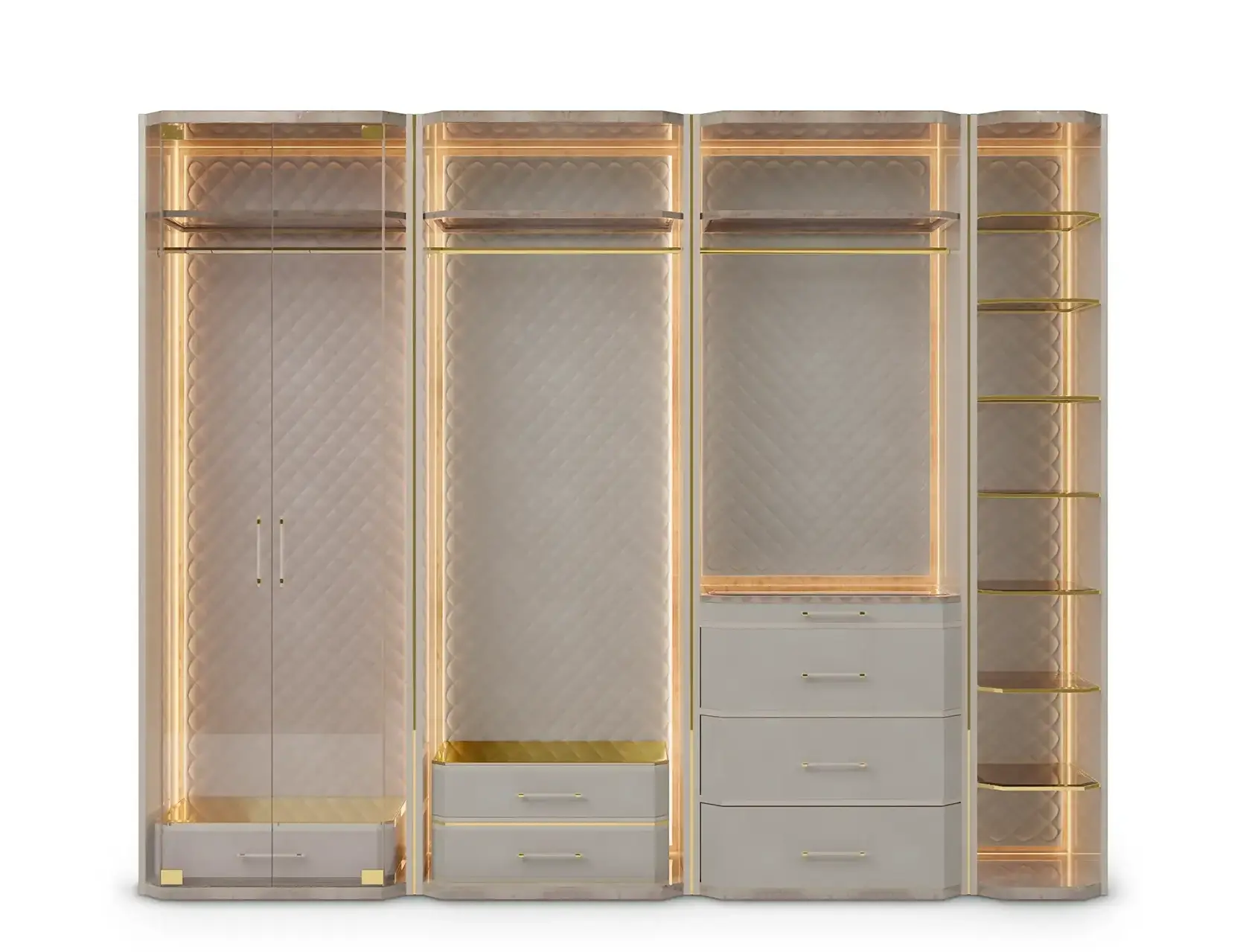 Guardaroba Beige Cadence