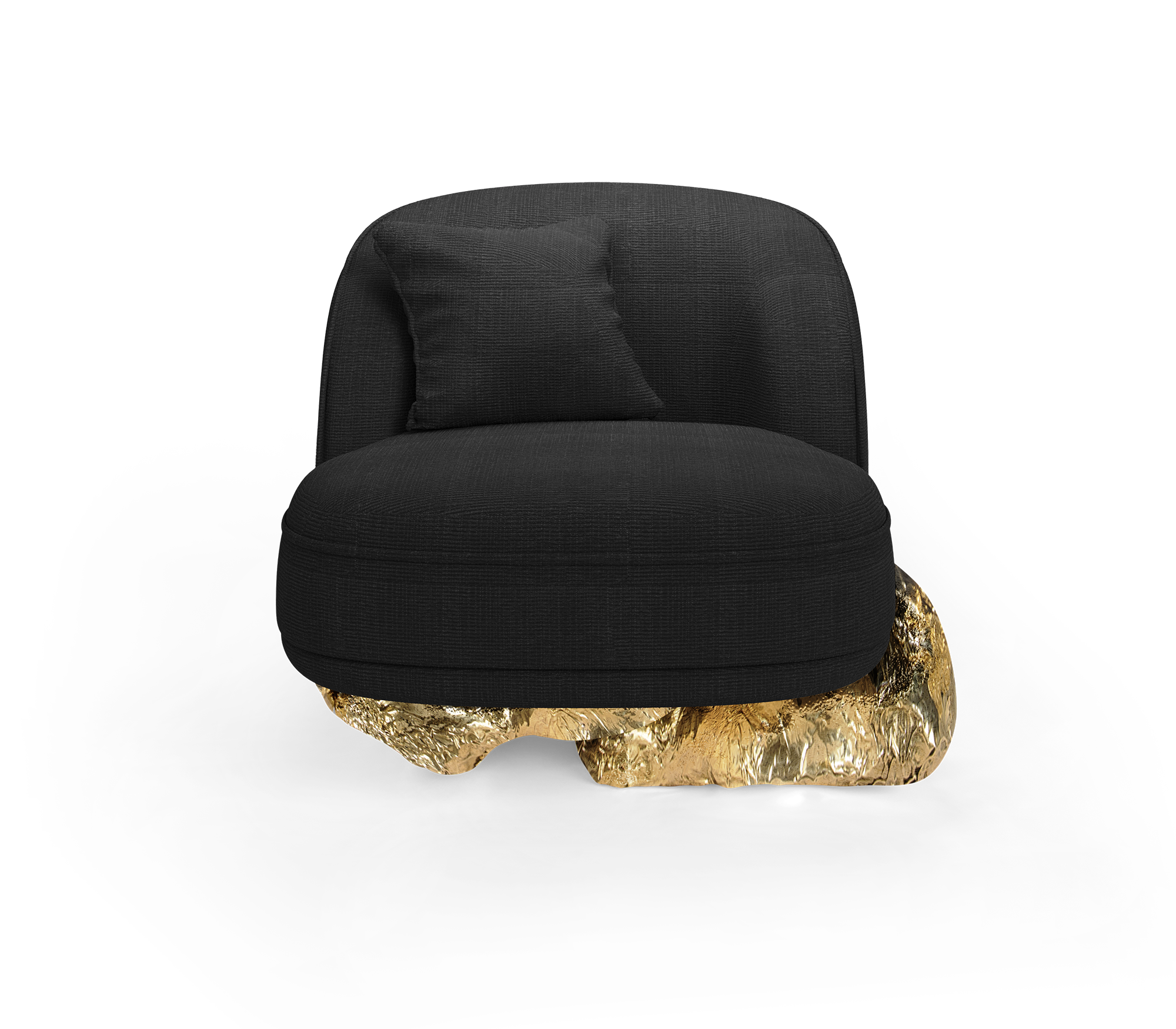 Poltrona Angora II Nero Baltico