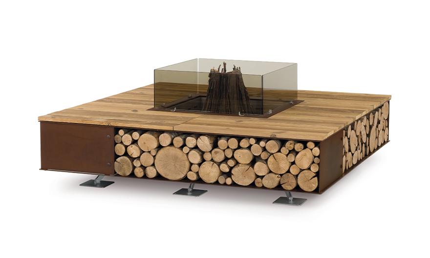 Braciere Toast in Legno