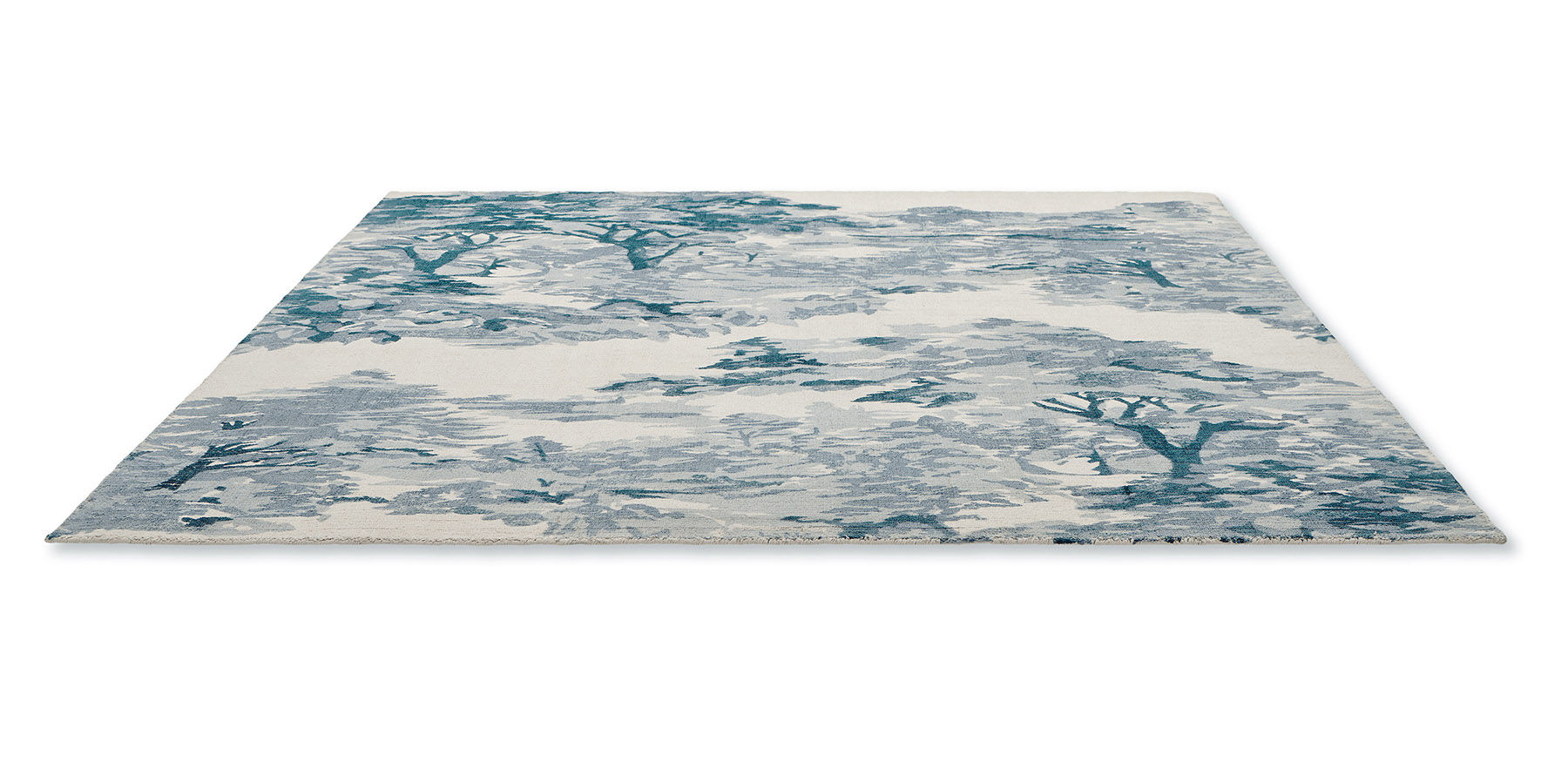 Tappeto Landscape Toile Azzurro Chiaro