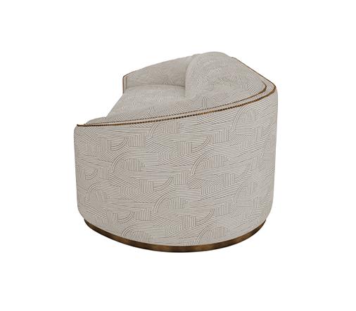 Divano Curvo Premium Comfort Beige