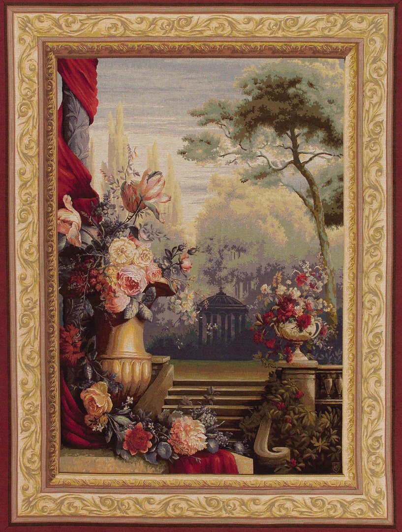 Arazzo Mazzo e Giardino