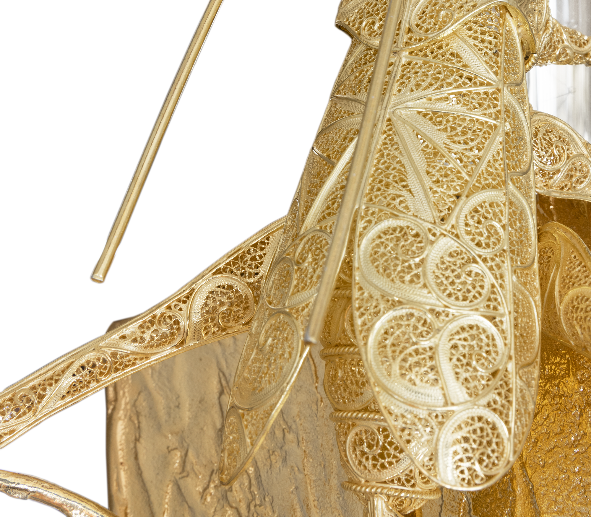 Lampada da Parete Piccola Geode Filigree Cricket