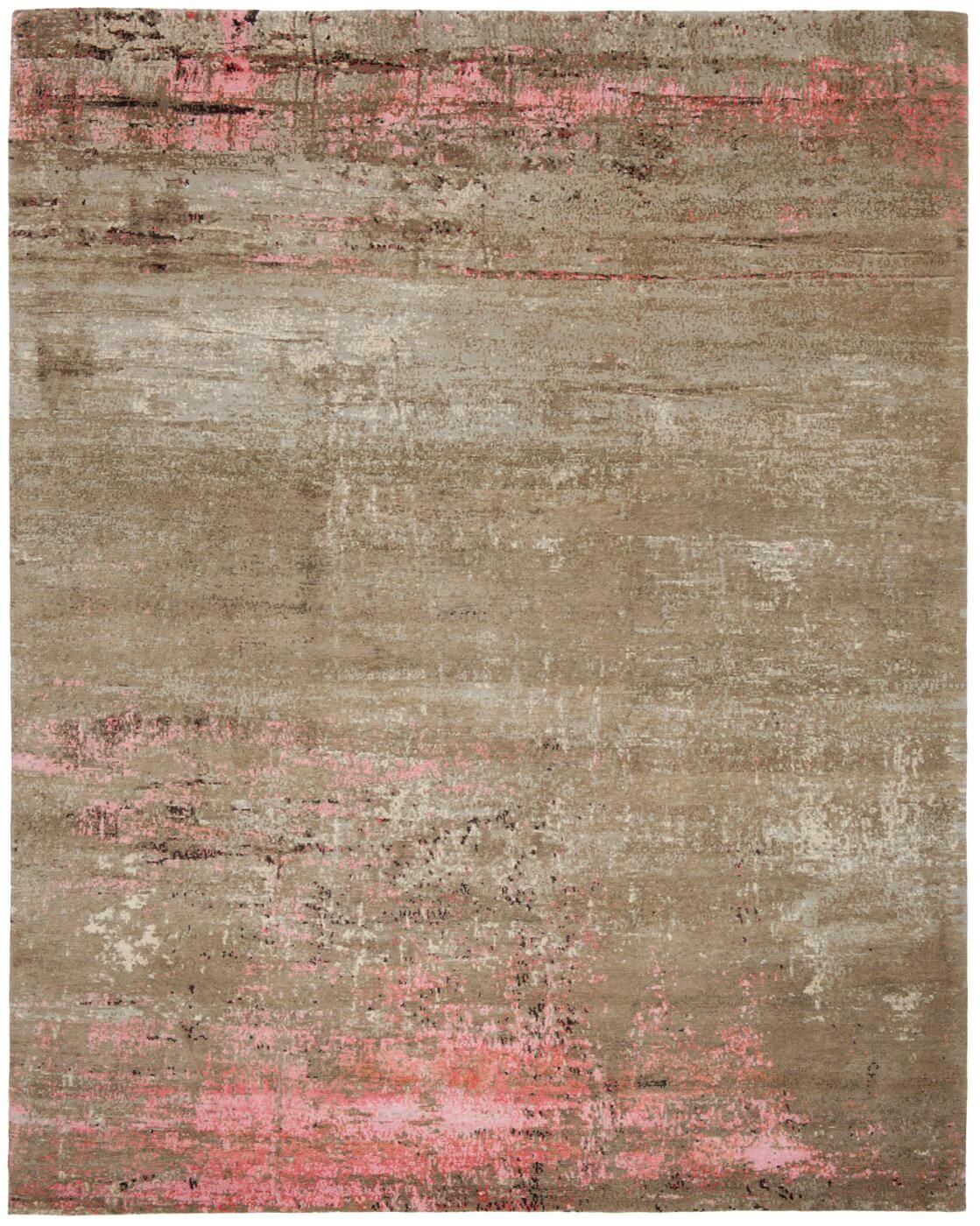 Tappeto Artwork 19 Multicolore Rosa