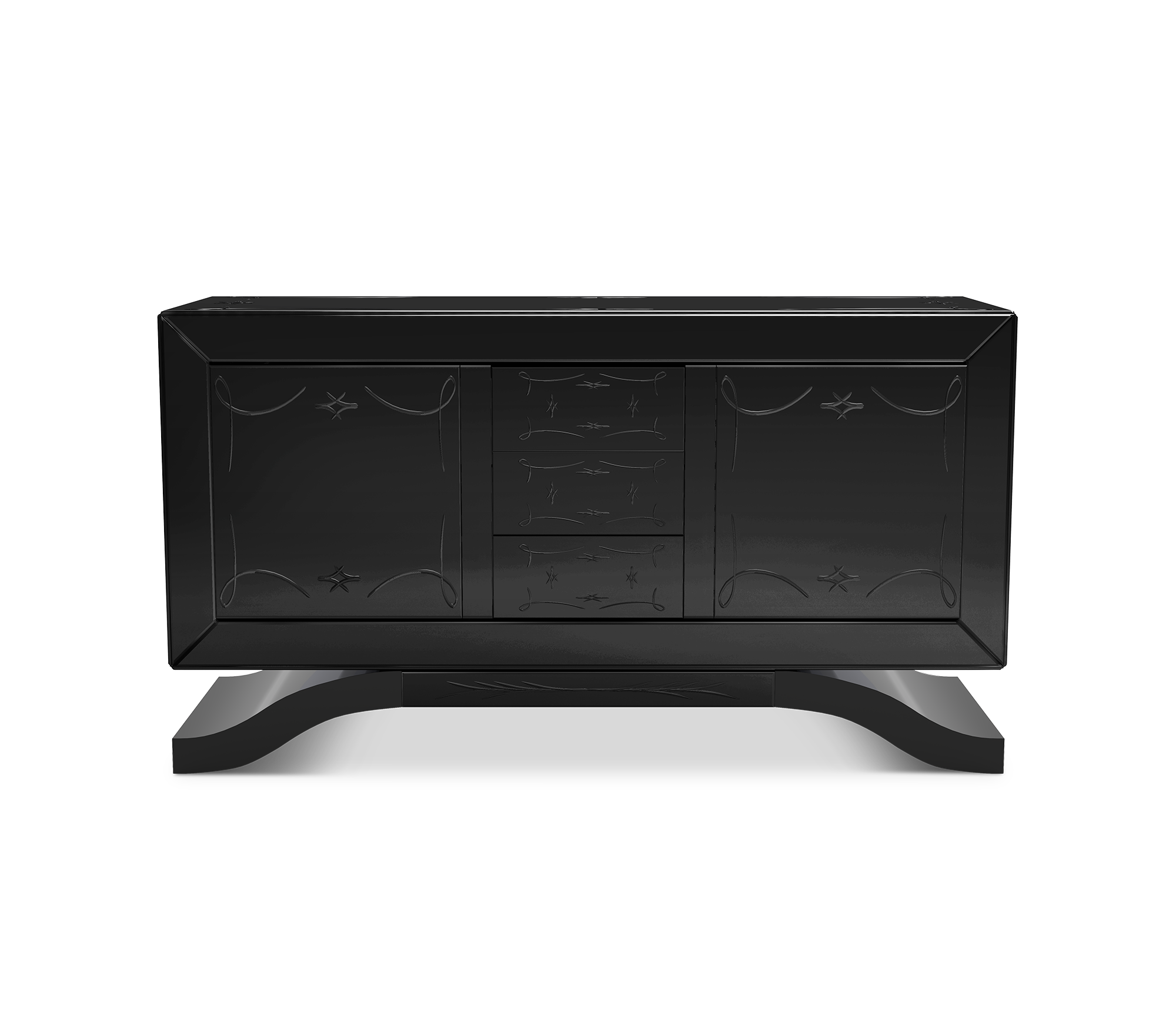 Credenza Nera Cosmopolitan