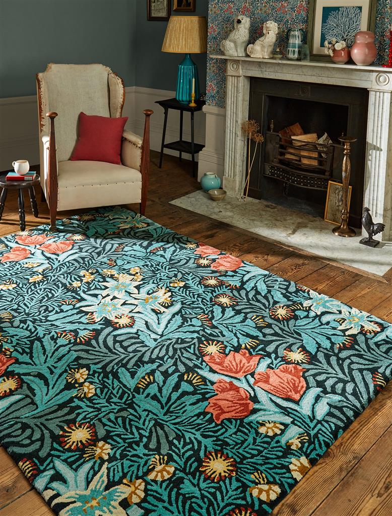 Tappeto Bower Indigo