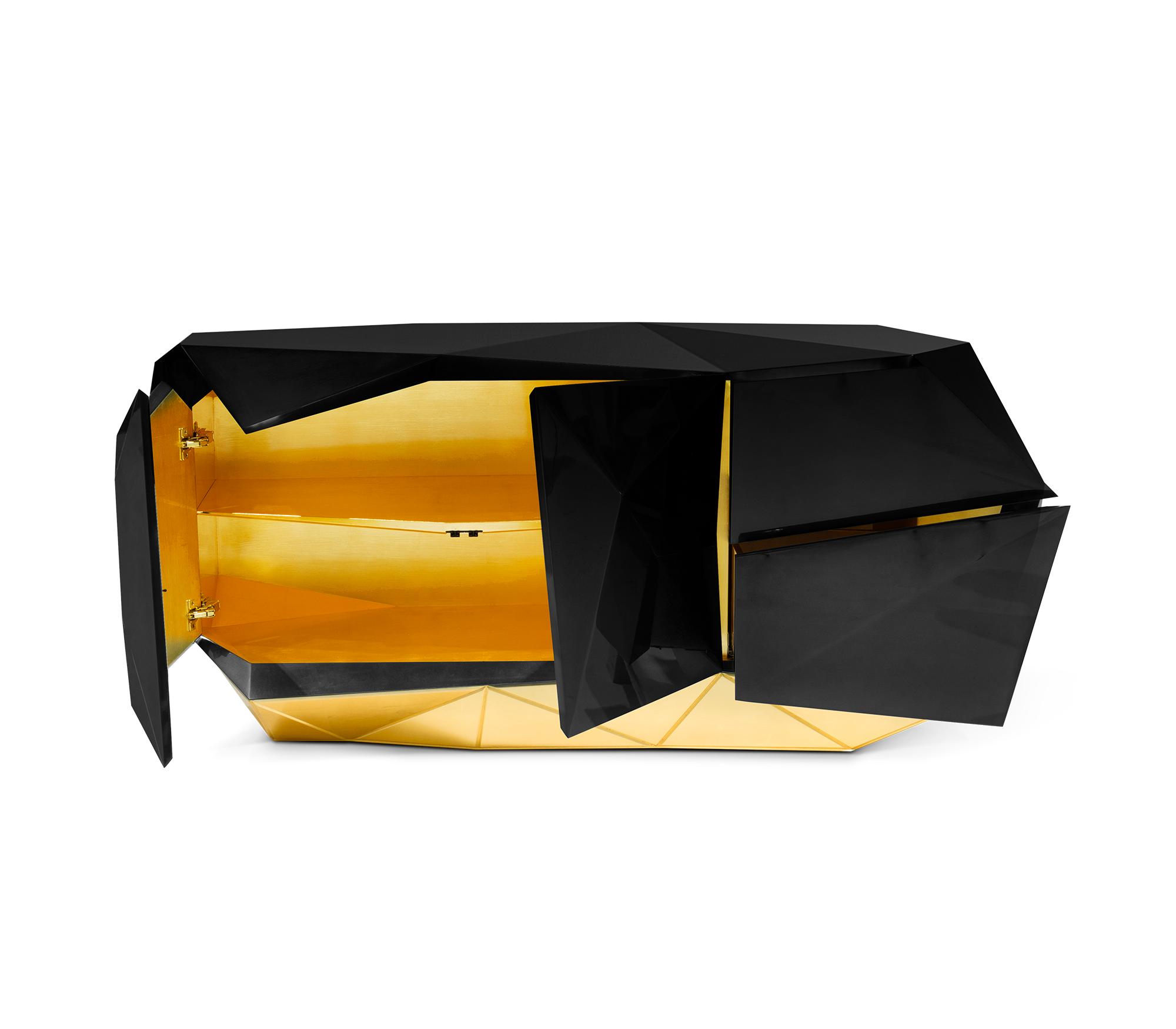 Credenza Nera Prism 3