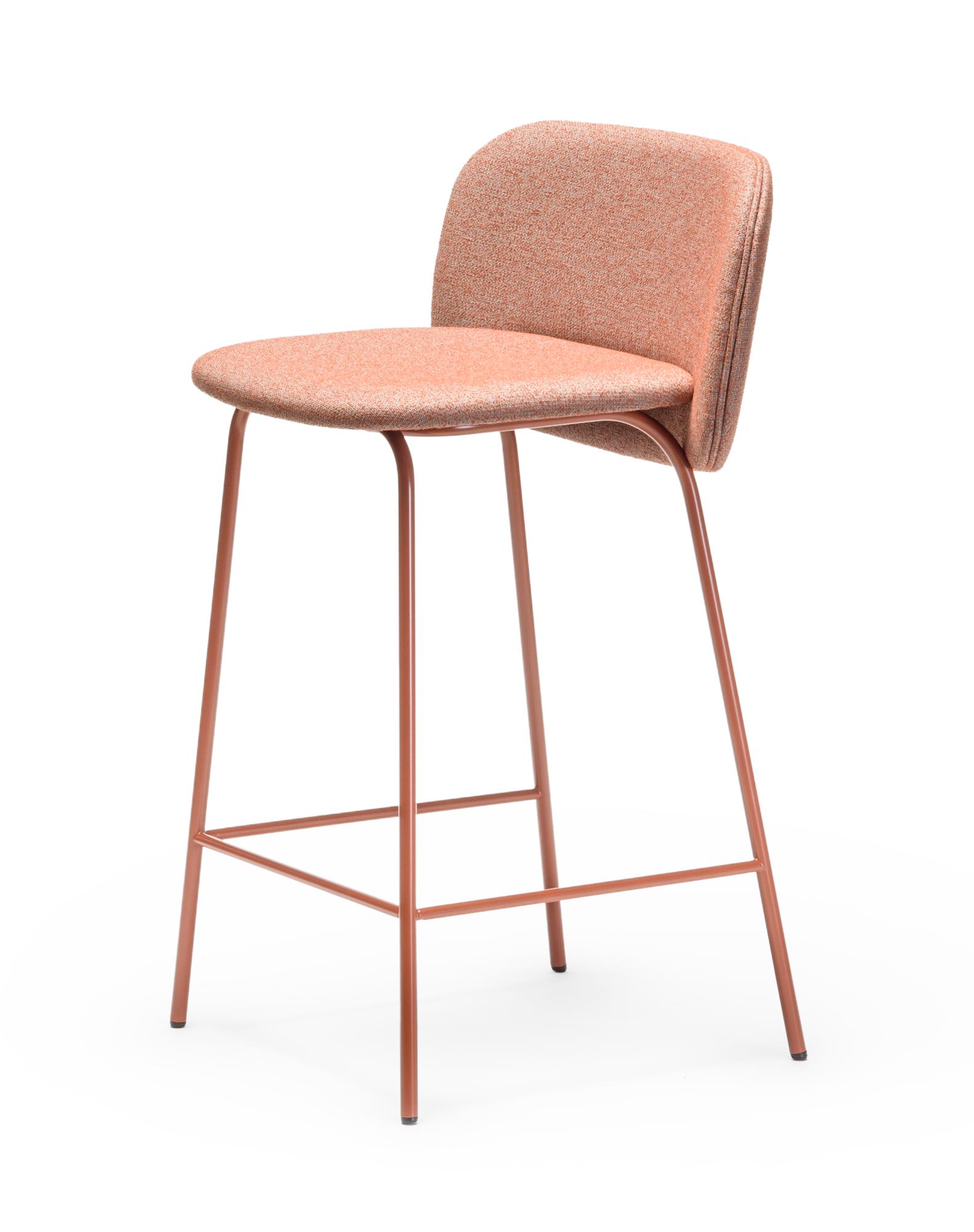 Sgabello da Bar Chips M SG-65 Terracotta