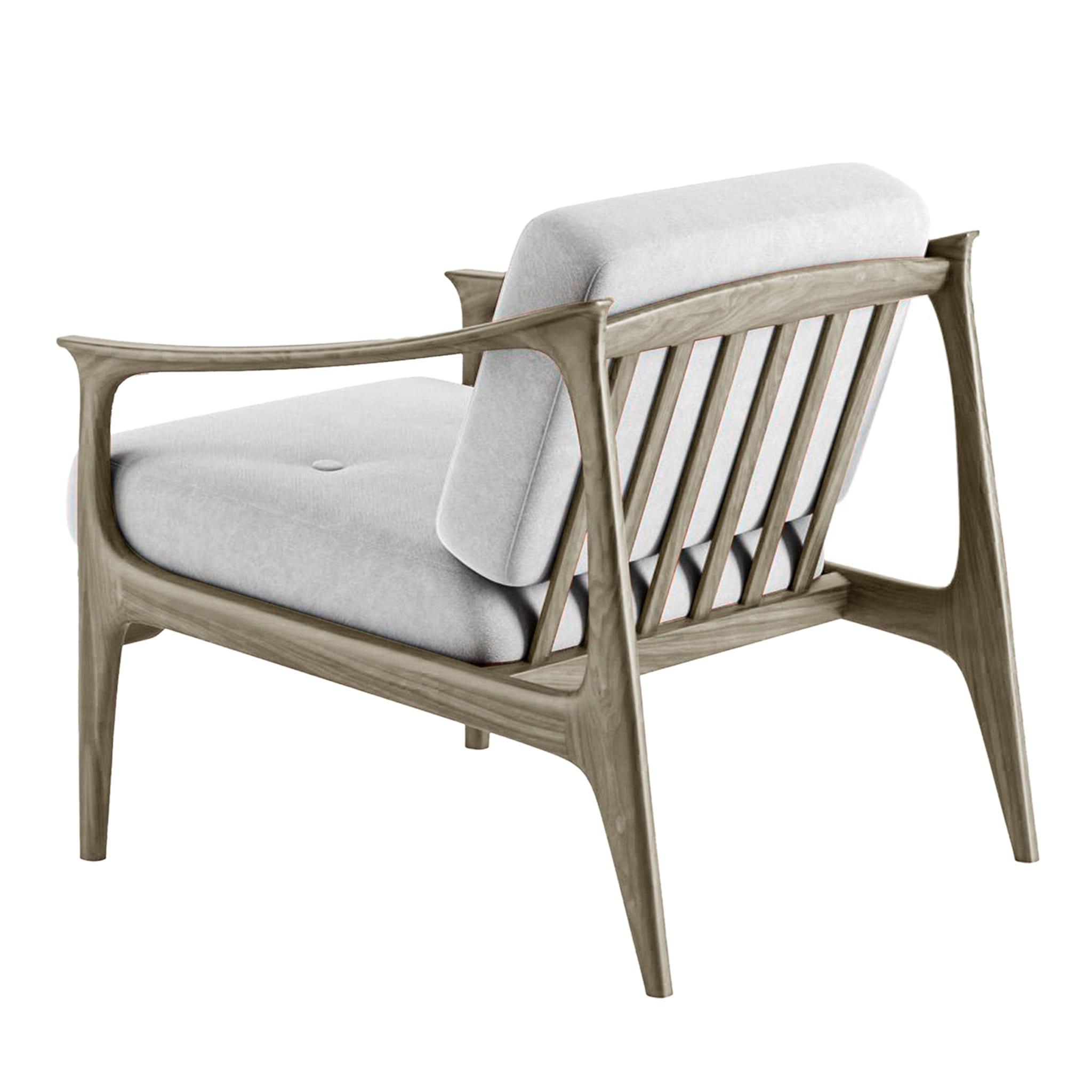 Poltrona Rovere Grigio Quiete | Colore: Linen BEL-LINO G077 11