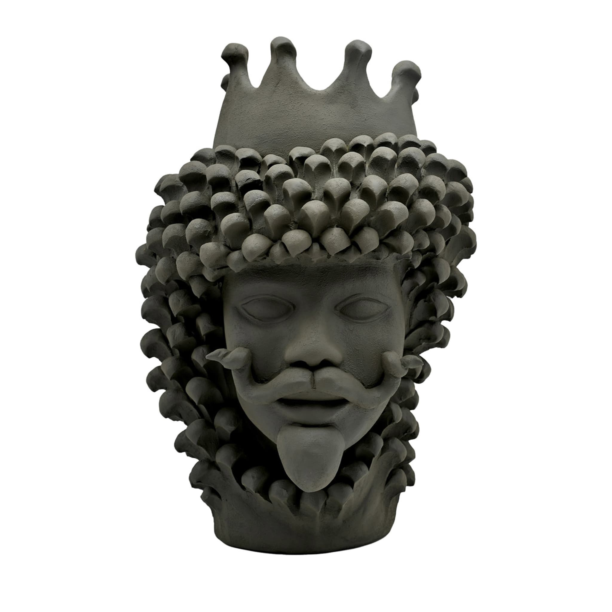 Testa di Moro Grigia Scultura