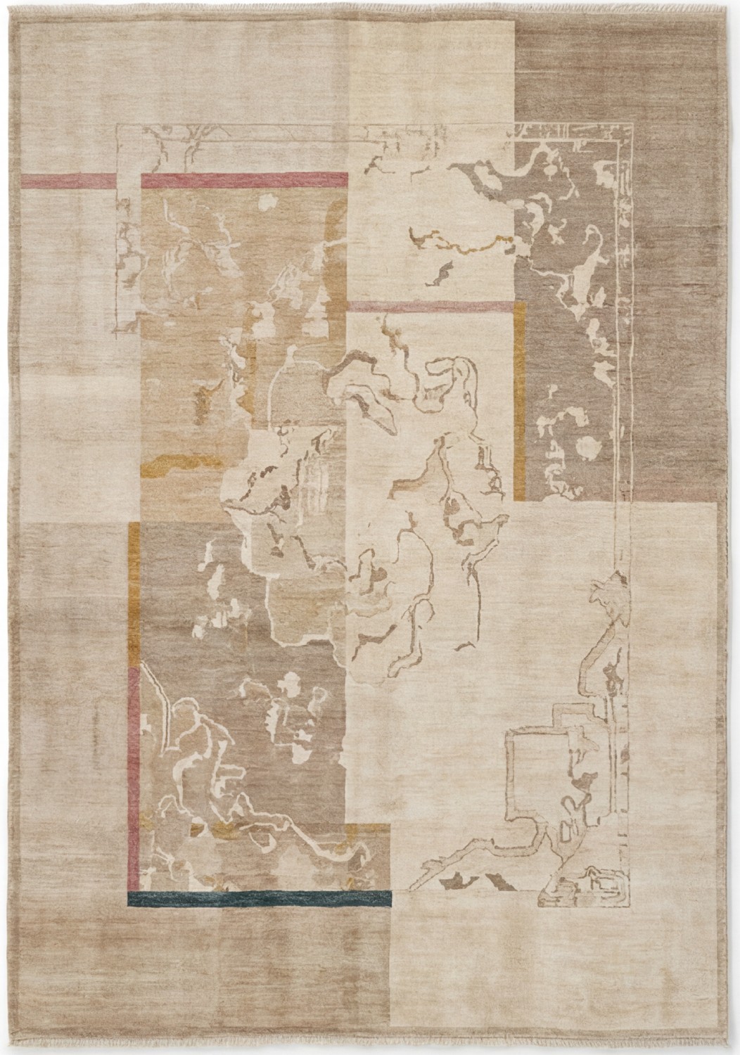 Tappeto Parchment Layers