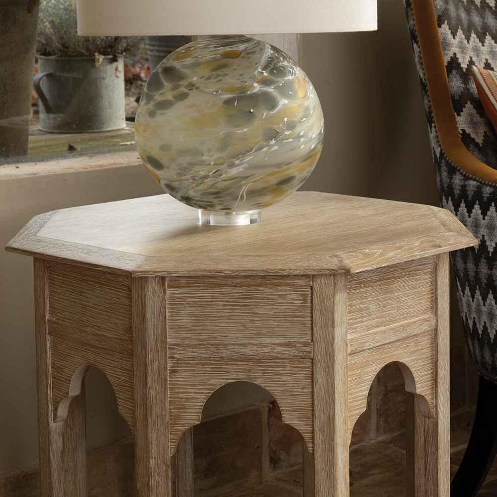 Tavolino laterale Tanjina Venetian White Oak