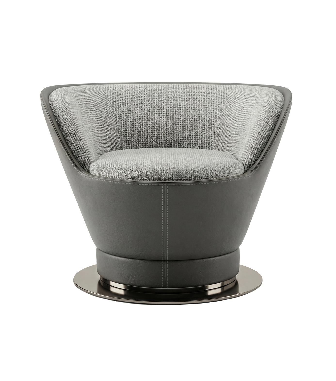 Poltrona Girevole Aura