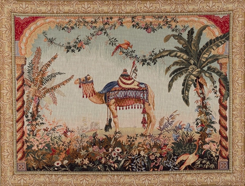 Arazzo Il Cammello con Bordo | Misura: 75 x 100 cm