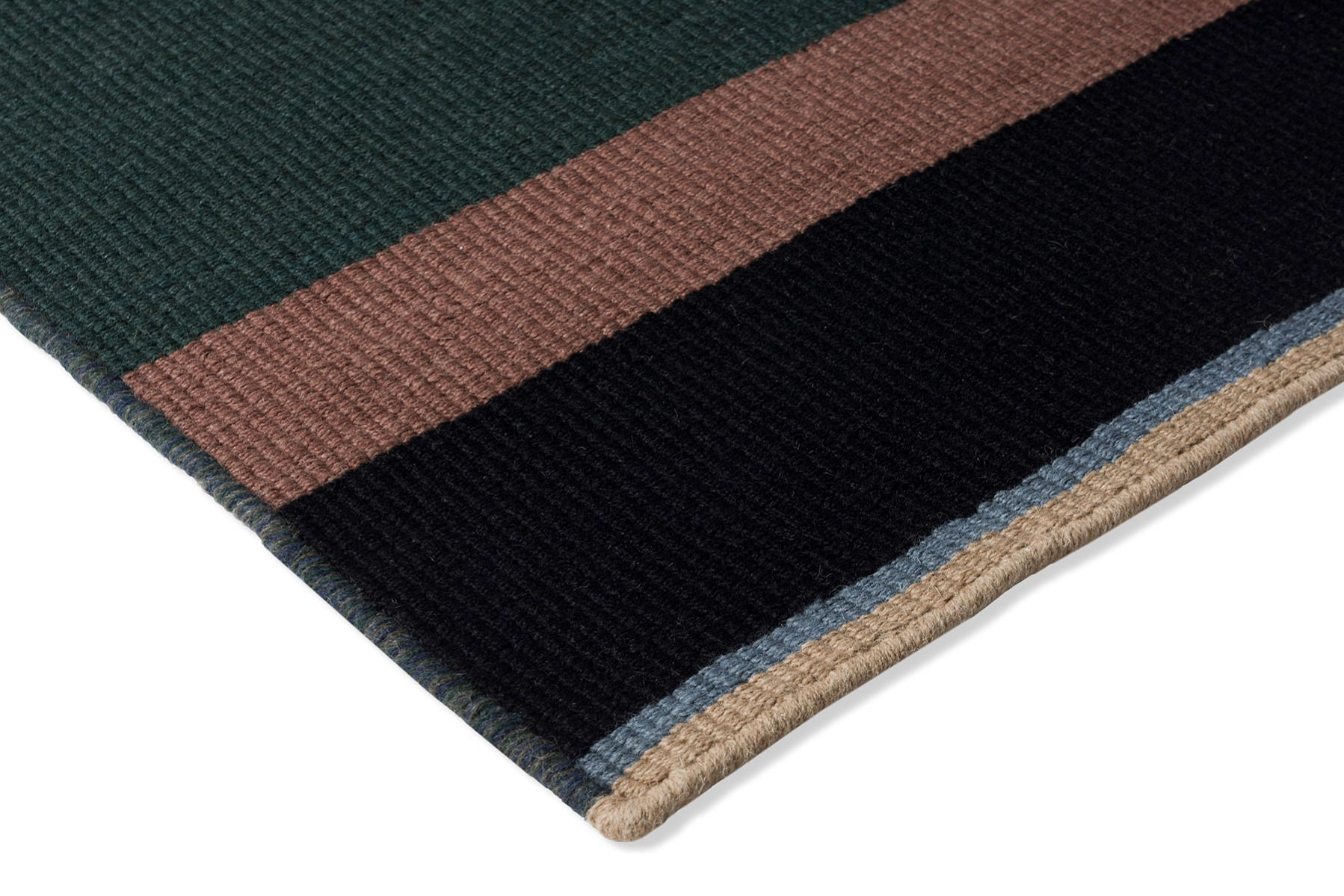 Tappeto Artisan Stack Verde