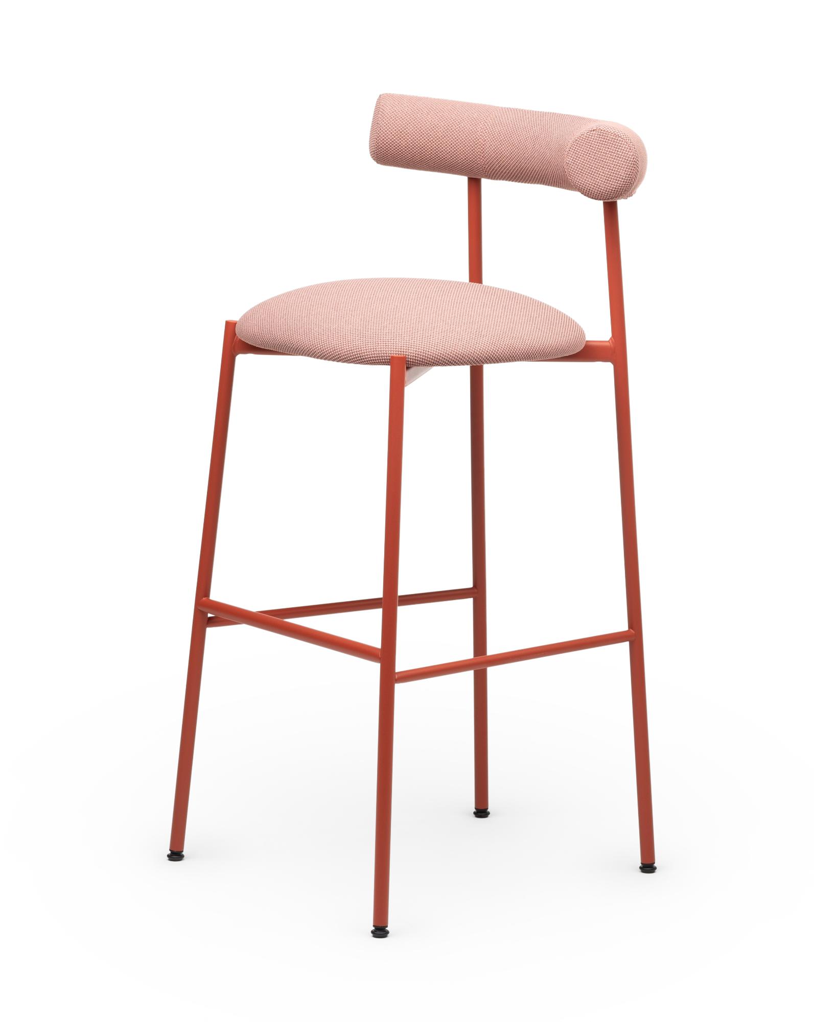 Sgabello da Bar Pampa SG-80 Rosa