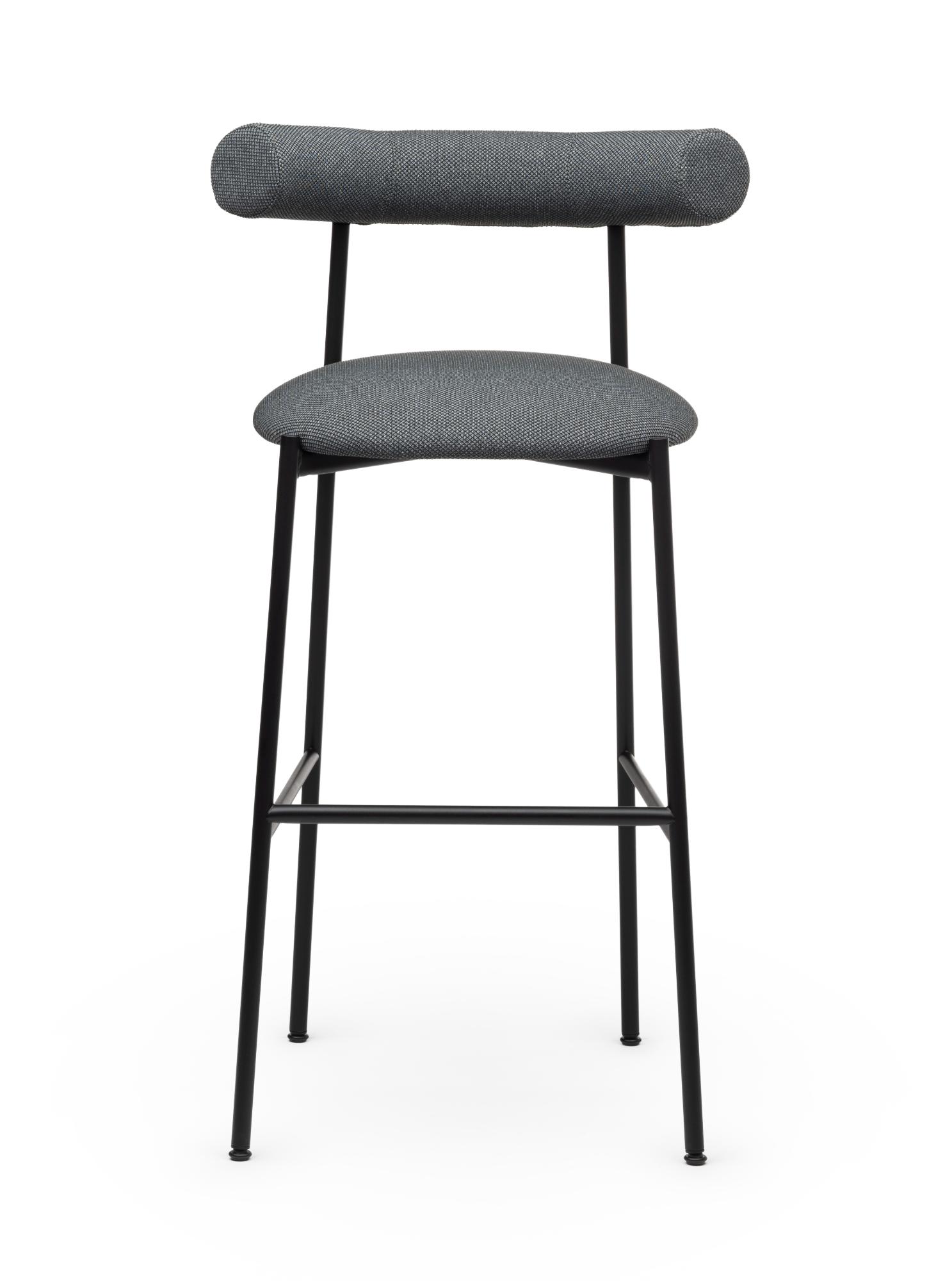 Sgabello da Bar Pampa SG-80 Grigio