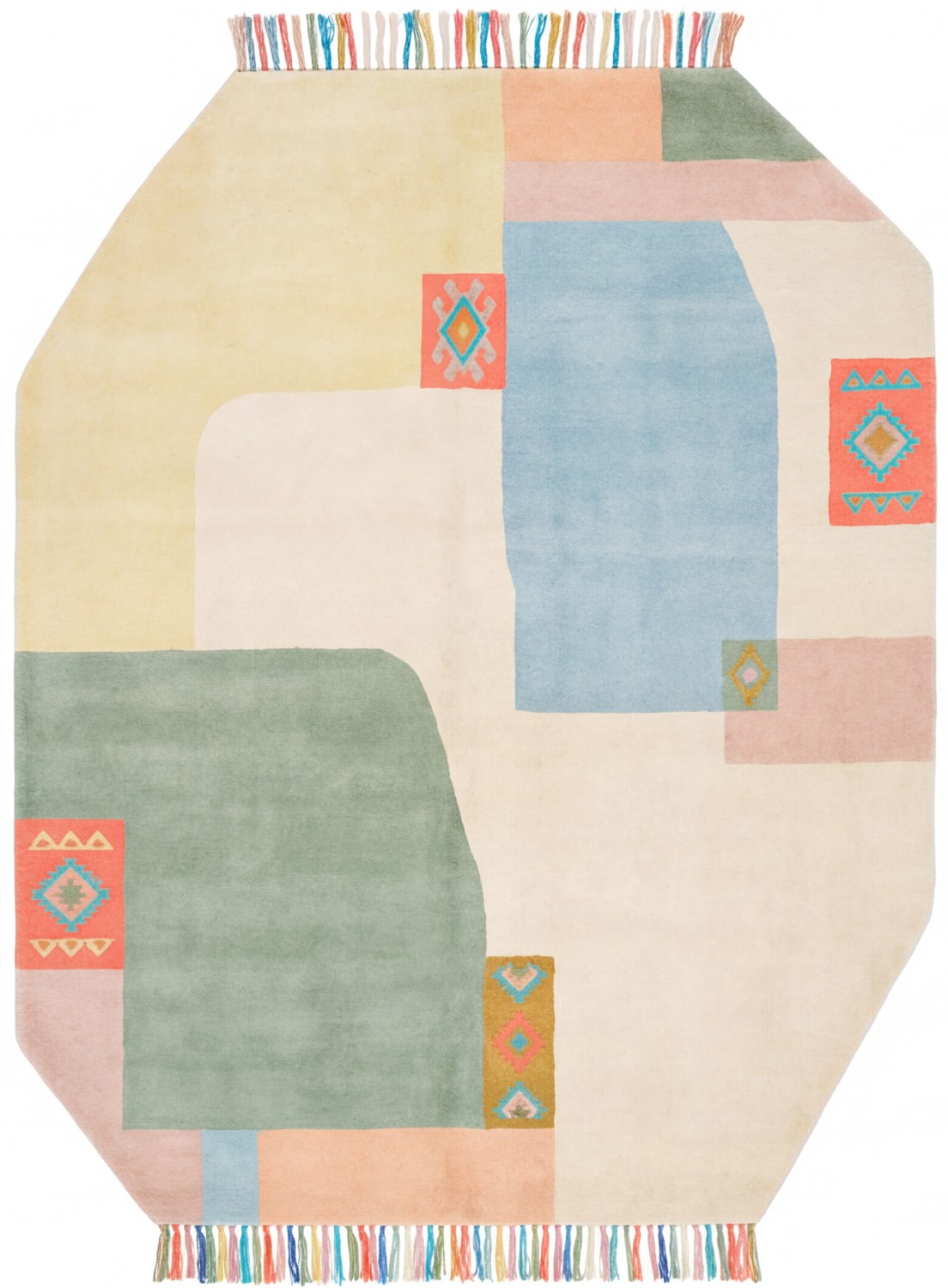 Tappeto Rounded Blocks Light