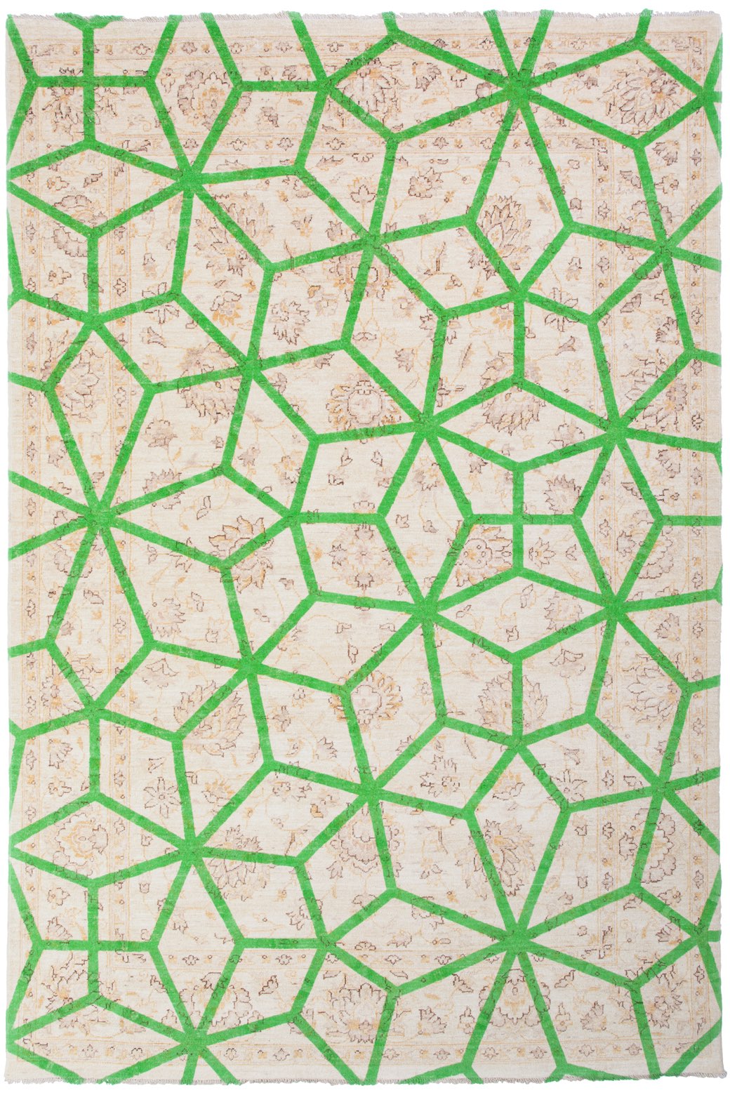 Tappeto Double Layer Verde