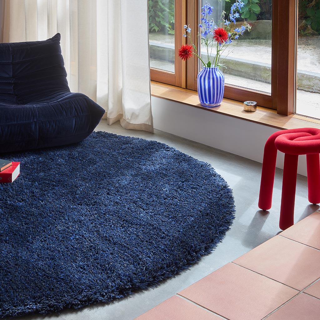 Sprout Cobalt Eclipse Tappeto | Misura: 250 × 350 cm
