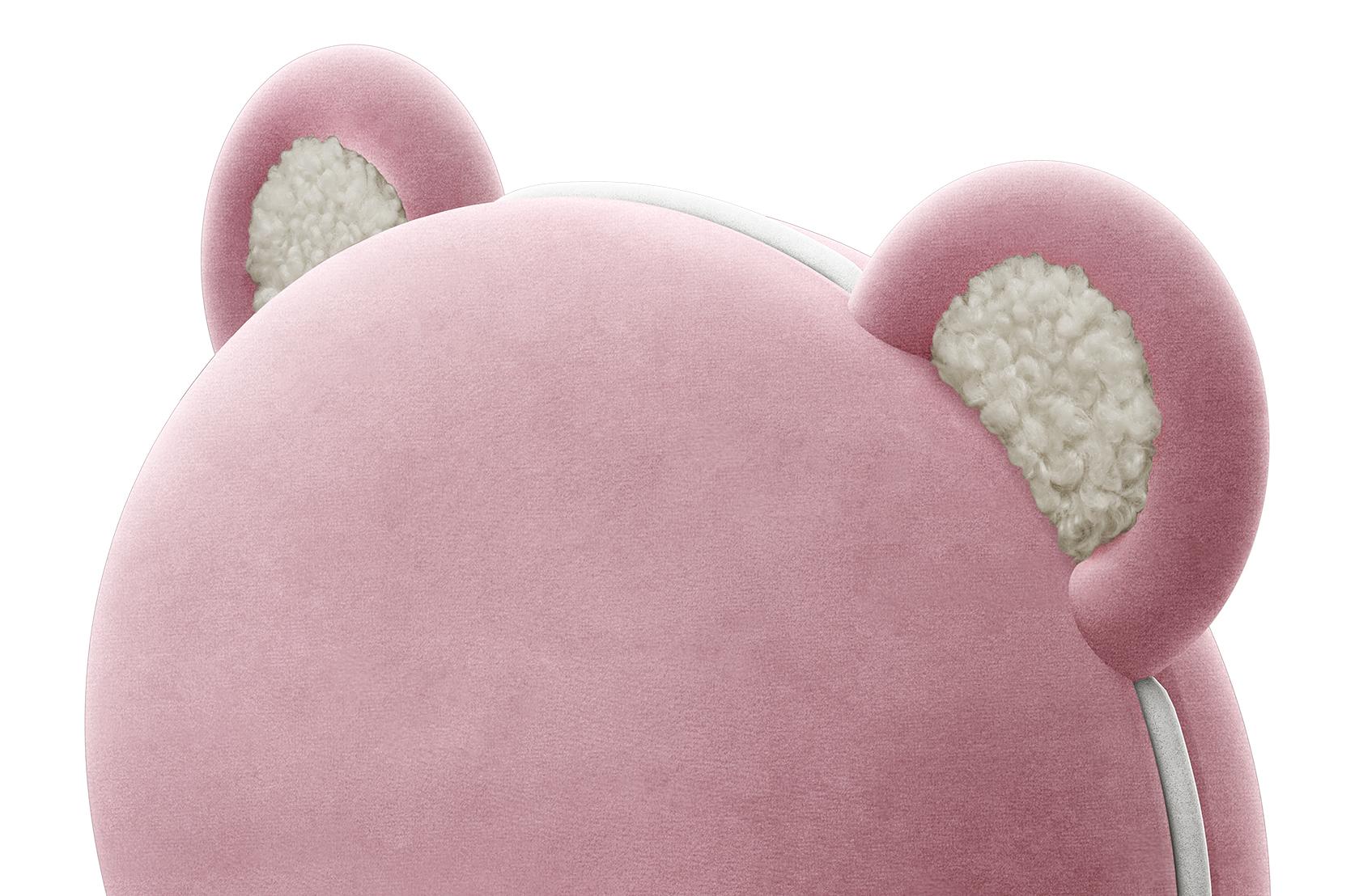 Sedia Per Bambini Fluffy Bear Pink