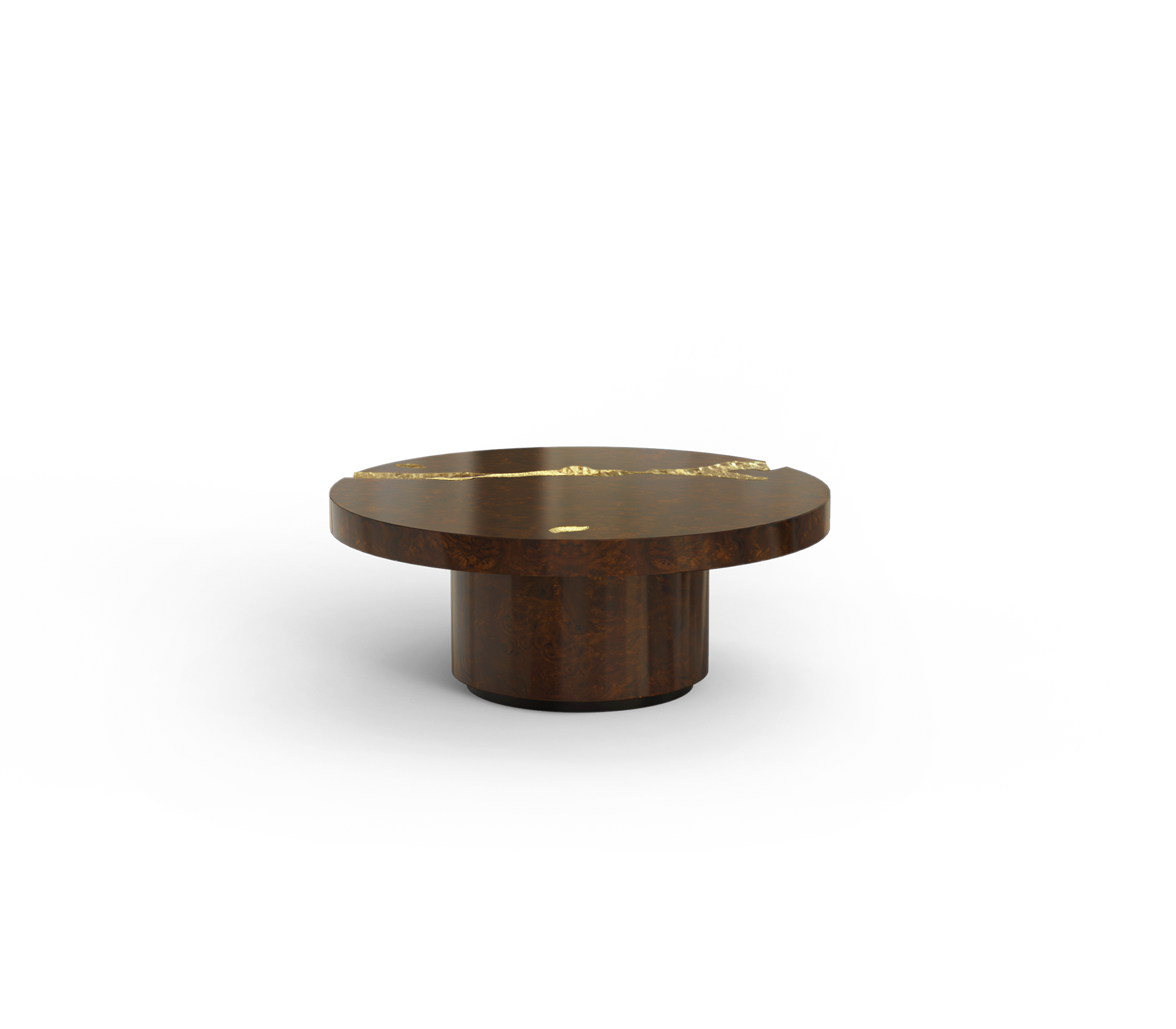 Set Tavolini Centrali Luxe Dominion (3 Pezzi) | Configurazione: Big