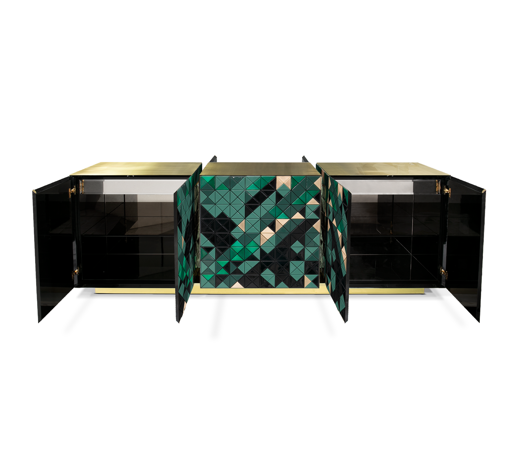 Credenza Verde Mosaic