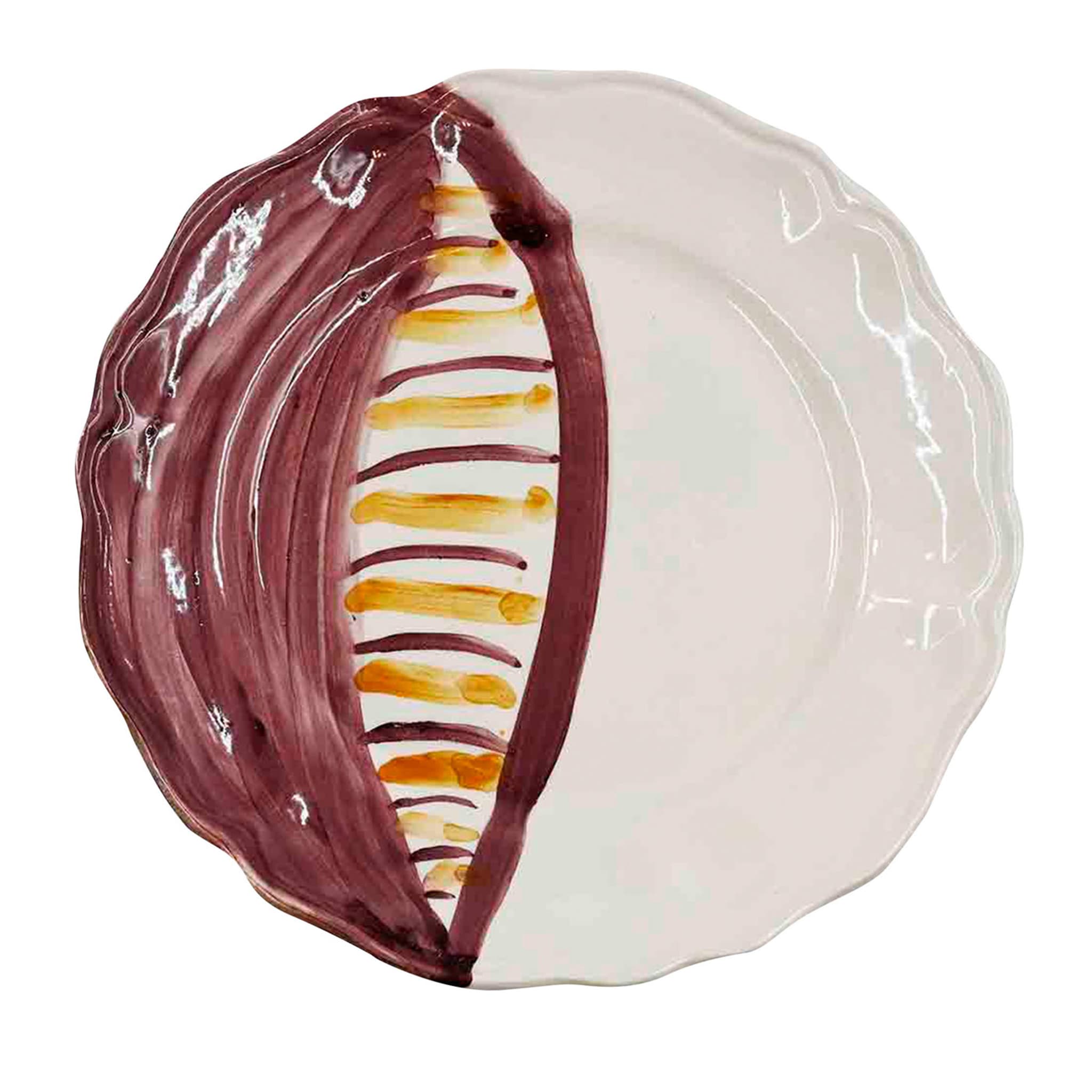 Piatto In Ceramica Artigianale