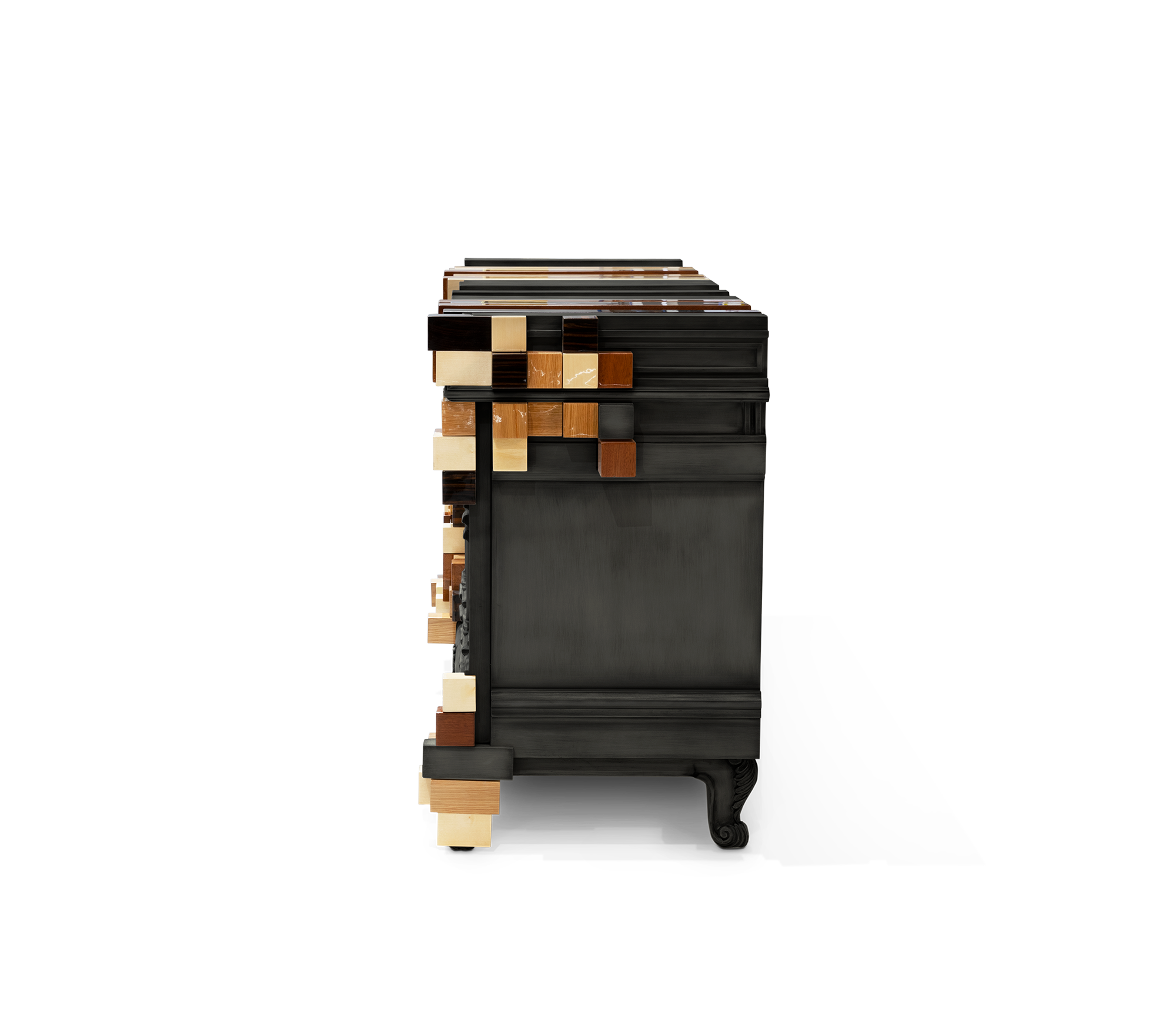 Credenza Nera Trafalgar