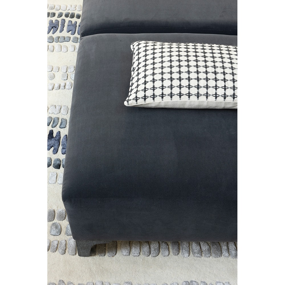 Cuscino Maliana Noir 50 × 35