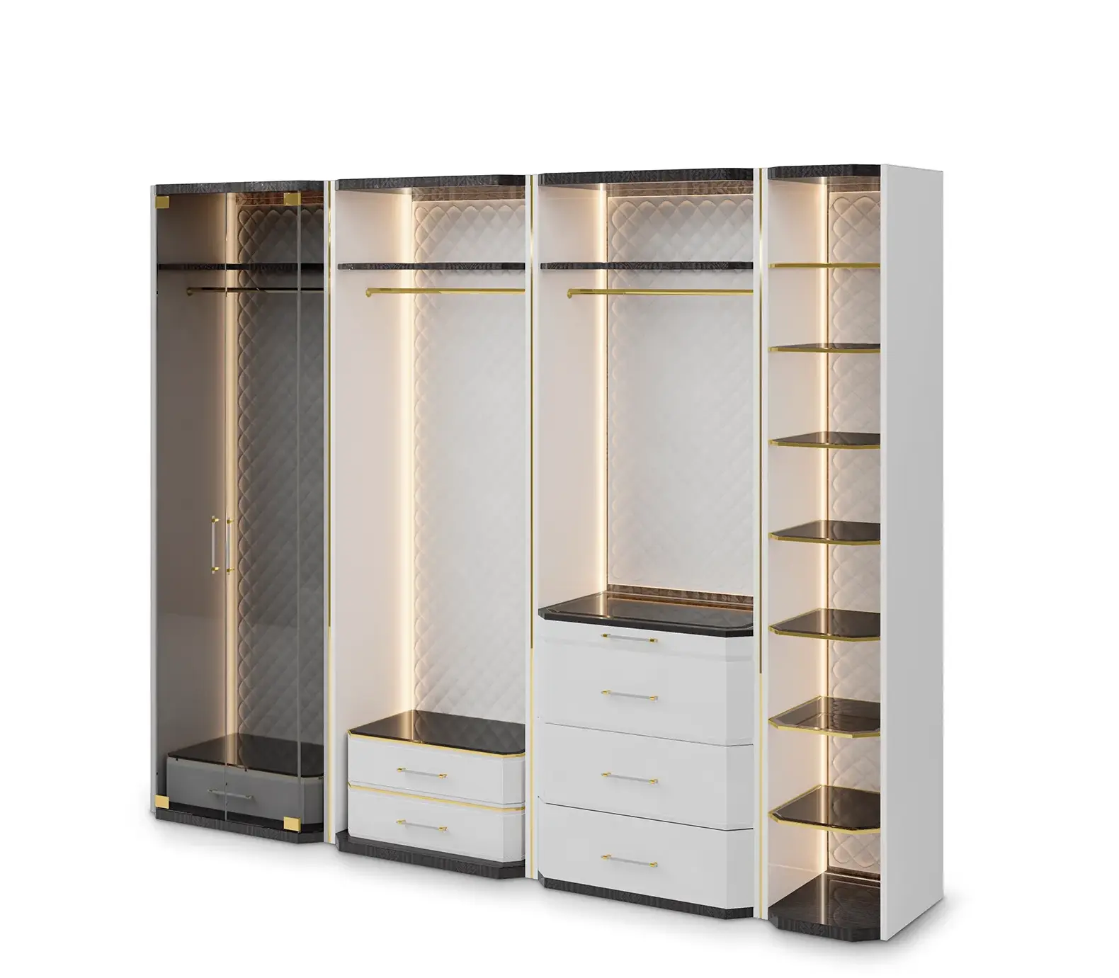 Guardaroba Grigio Cadence