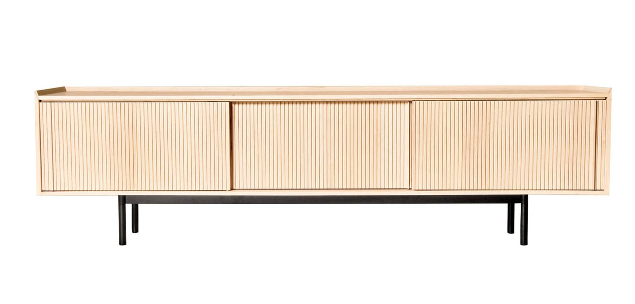 Credenza 3 Ante Naturale Sipario