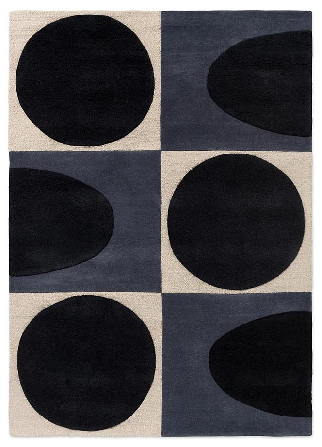 Spot Square Blue/Navy Tappeto