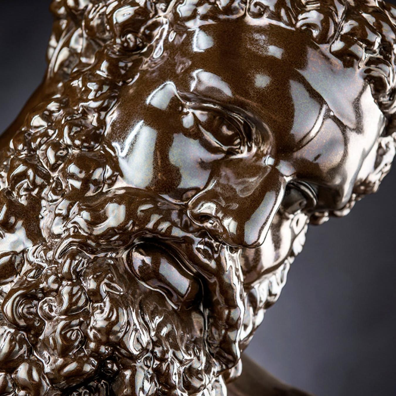 Busto in Ceramica Hercules