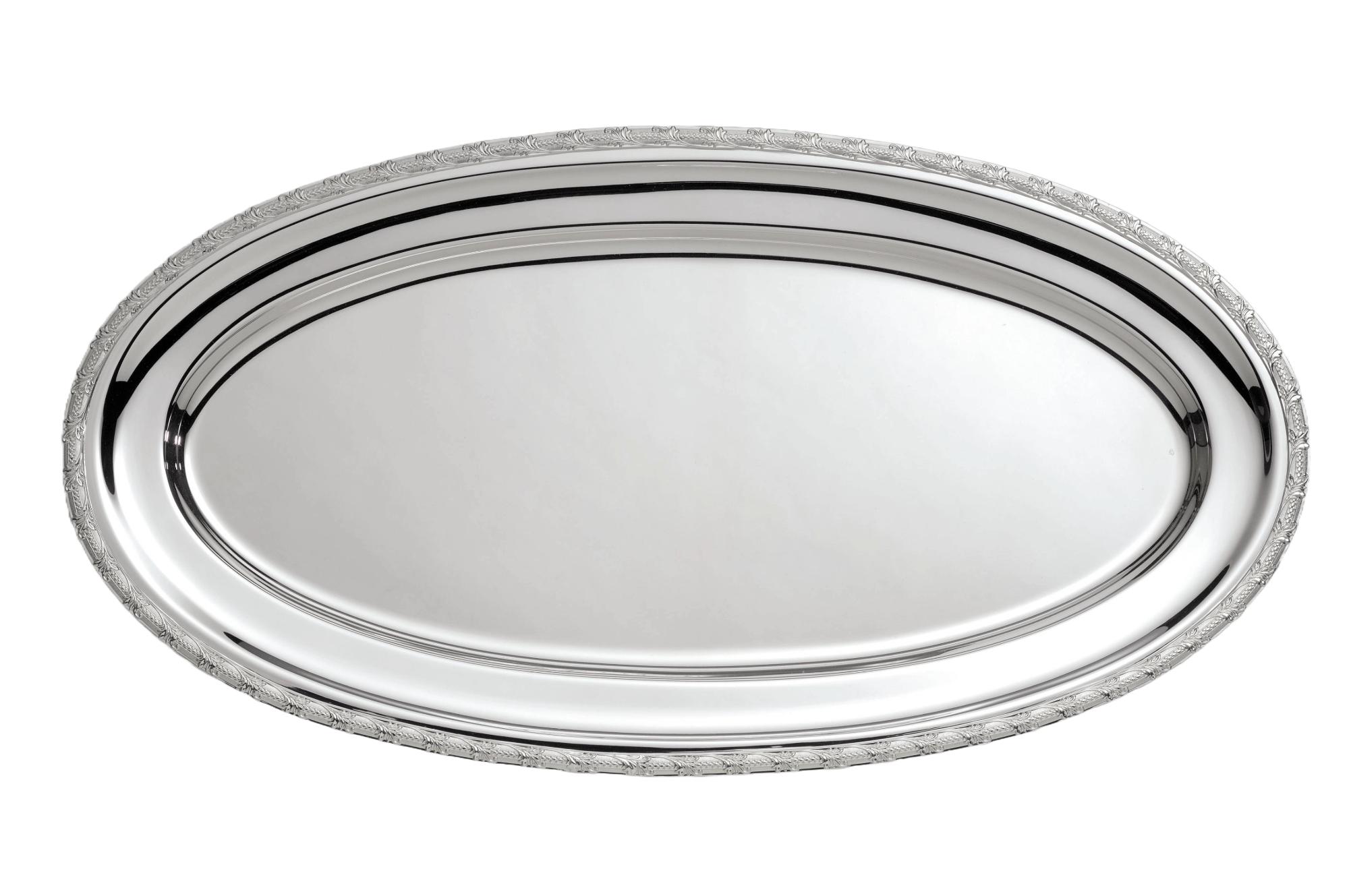 Piatto Ovale In Argento | Dimensioni: 37 x 54 cm