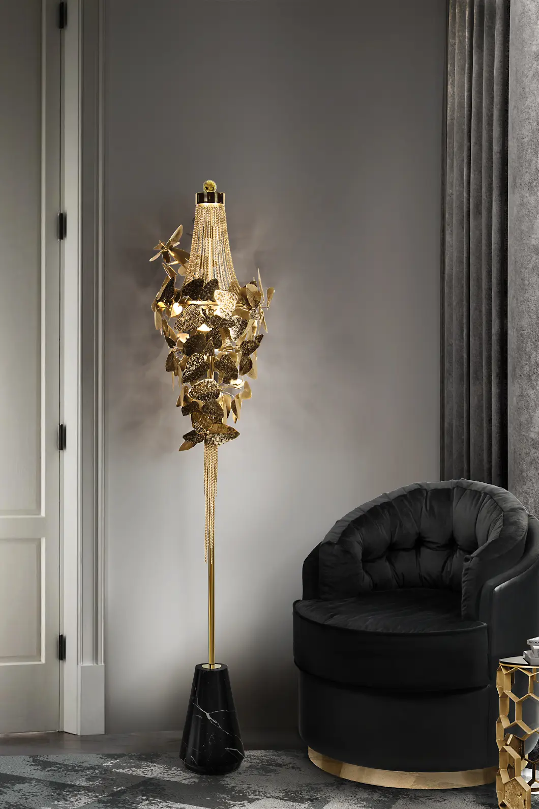 Poltrona Girevole Luxe - 15