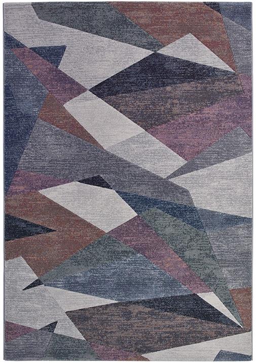 Tappeto Geometrico Tessitura Meccanica