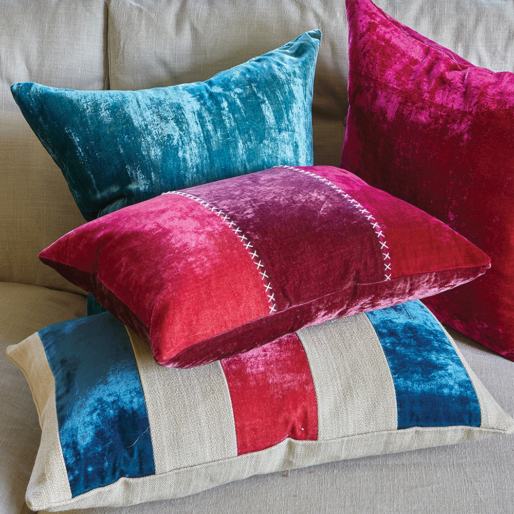 Cuscino Paddy - Peacock 50 × 50