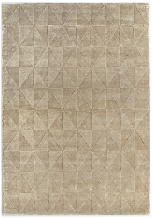 Tappeto Triangoli Beige